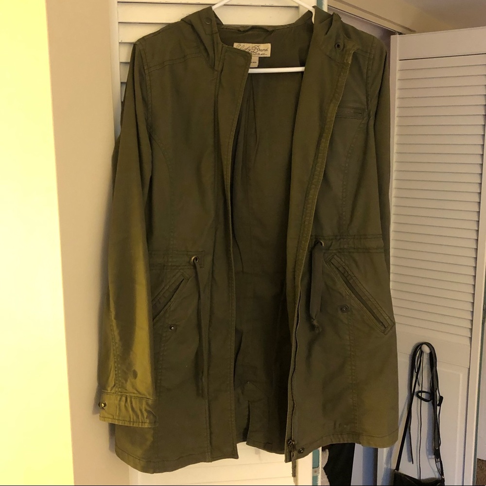 Lucky Brand Army Green Jacket